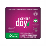 Gentle Day Organic Cotton Tampons SUPER, N18