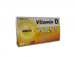 Vitaminas D3 100 &mu;g (4000 TV) kapsulės ABC Vit, N60