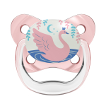 DR.BROWN'S pimedas helendavad PreVent BUTTERFLY lutt, 0-6 kuust., roosa
