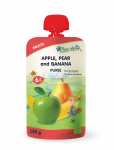 "&Otilde;un, pirn ja banaan" orgaaniline p&uuml;ree FLEUR ALPINE, alates 6 elukuust, 120 g