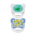 DR.BROWN'S lutid PreVent BUTTERFLY, lastele 6-18 kuust, 2 tk., sininen