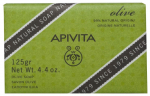 Apivita Natural Soap Geranium & Olive, 125g