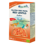 Fleur Alpine Organic Gluten Free Red Lentils Pasta Stelline, 250 g.
