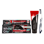 WHITE GLO whitening toothpaste with activated carbon and soda MAXIMUM WHITE, 150 g