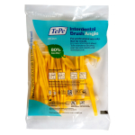 TePe Angle kollased hambavaheharjad kattega 0.7mm N25