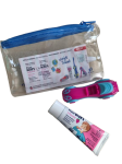 KIN FLUORKIN lastele hambahari ja laste hambapasta (0&ndash;6 a), 25 ml