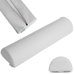 Poolringikujuline massaažipadi Habys Satin Comfort 60&times;15&times;10 cm, helehall