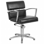Juuksuritool GABBIANO HAIRDRESSING CHAIR BRUSSEL STRIP BLACK