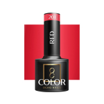 OCHO NAILS h&uuml;briidk&uuml;&uuml;nelakk Punane 201, 5 g