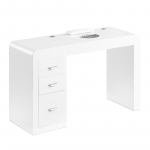 Manik&uuml;&uuml;rilaud tolmukoguriga IDEAL COSMETIC DESK WHITE