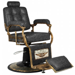 Juuksuritool Barber Chair Gabbiano Boss Old Leather Black