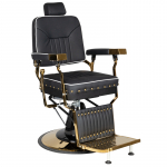 Juuksuritool Barber Chair Gabbiano Filippo Gold Black