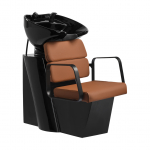 Juuksuri kraanikauss Gabbiano Porto must ja oranž