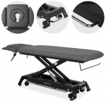 Elektriline kosmeetilise teraapia laud Evero Cross X4 Ergo Satin Comfort K722 Grey