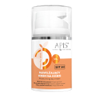 Niisutav p&auml;evakreem SPF20 APIS Peachy Skin 50 ml