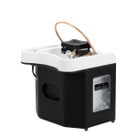 Juuksurisalongide mobiilne valamu Gabbiano Head Spa Black