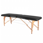 Kokkupandav massaažilaud WOOD COMFORT 2 BLACK