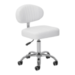 Kosmeetiku meistri tool seljatoega Giovanni Y08, valge