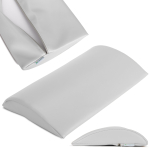 Poolringikujuline nimmemassaažipadi Habys Satin Comfort 40&times;25&times;5 cm k&otilde;va, helehall