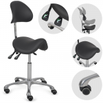 Kosmeetiku meistri tool seljatoega Diana So Skin K515 must