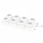 Jalapedaal ilusalongile, 4 mootorit