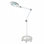 Kosmetoloogia LED-lamp koos luubiga 5D 12W (p&otilde;randalamp, ratastega)