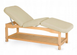 Statsionaarne massaažilaud Nova Komfort Light Wood Beige