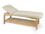 Statsionaarne massaažilaud Nova Light Wood Comfort Beige