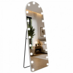 Seisev LED-peegel valgustusega HOLLYWOOD, 160&times;50 cm