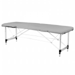 Kokkupandav massaažilaud ALU COMFORT 2 GREY