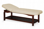 Statsionaarne massaažilaud Nova Dark Wood Beige