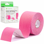 Spordi- ja taastusravi kinesioloogiline teip (kinesioloogiline teip) Habys Strong Elastic 5 cm &times; 5 m, roosa
