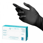 &Uuml;hekordsed nitriilprotseduurikindad All4med mustad L, 100 tk.