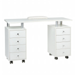 Kosmeetiku laud MANICURE DESK ESTHETIC WHITE