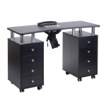Manik&uuml;&uuml;rilaud tolmukoguriga MANICURE DESK PRACTIC BLACK