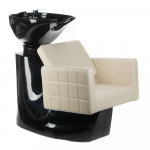 Juuksurisalongi valamu BeautySystem Ernesto BM-32969, kreemjas
