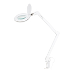 Kosmeetiline LED-lamp luubiga Elegante 6031 3D, valge
