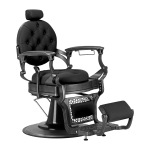 Juuksuritool Barber Chair Gabbiano Niccolo Buttons Black