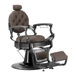 Juuksuritool Barber Chair Gabbiano Niccolo Buttons Brown