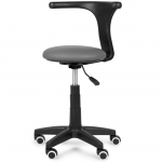 Kosmetoloogiline stool Tessa stool PVC gray