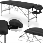 Massaažilaud Aero Stabila Alu 60 Vinyl Flex K015, must
