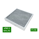 FIBO FILTER BOX DN125-DN250 1xF7/AC aktiivs&ouml;efilter