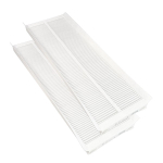 Zehnder ComfoAir E300/E400 F7+F7 filtrikomplekt (Sissepuhke&otilde;hu)