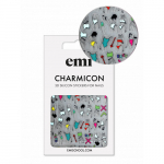 E.Mi Charmicon Silicone Stickers Kleebised k&uuml;&uuml;ntele, #208 Easy-breezy