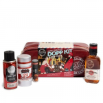 18.21 Man Made Sweet Tobacco Dopp Kit Travel Pouch Juuste- ja kehahoolduskomplekt meestele, Kit