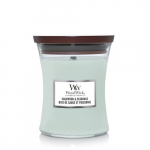 WoodWick Sagewood & Seagrass Candle K&uuml;&uuml;nal, Medium
