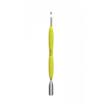 Staleks Uniq 10 Type 6 Manicure Pusher Gummy Manik&uuml;&uuml;rivahend k&uuml;&uuml;nenahkade hooldamiseks Yellow