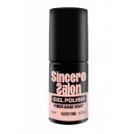 Sincero Salon Glass Fiber Base Coat Klaaskiust geelk&uuml;&uuml;nelaki alus, Glossy Pink
