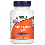 NOW Foods Alpha Lipoic Acid 250 mg Toidulisand energiataseme s&auml;ilitamiseks, 120 kapsulit