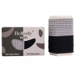 Bellody Mini Hair Ties Juuksekummid, Black & Gray
